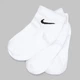 Набор женских носков коротких хлопковых Nike U Nk Everyday Ltwt Ankle SX7677-100 38-42 (M) 3 пары Белый (888407239007) - изображение 3
