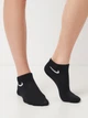 Набор женских носков коротких хлопковых Nike U Nk Everyday Cush Ankle SX7667-010 34-38 (S) 3 пары Черный (888407233944) - изображение 2