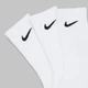 Набір жіночих шкарпеток високих бавовняних Nike U Nk Everyday Cush Crew SX7664-100 34-38 (S) 3 пари Білий (888407233869) - зображення 4