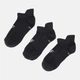 Набор женских носков коротких 4F Socks Cas F194 4FAW23USOCF194-20S 39-42 3 пары Черный (5904698391189) - изображение 3