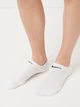 Набор женских носков коротких хлопковых Nike U Nk Everyday Ltwt Ns Band SX7679-100 34-38 6 пар Белый (888408294784) - изображение 2