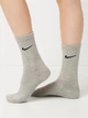 Набор женских носков высоких хлопковых Nike U Nk V Cush Crew Value SX4508-965 38-42 3 пары Черный/Белый (685068095467) - изображение 3