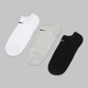 Набор женских носков коротких Nike Value No Show SX2554-901 38-42 (M) 3 пары Белый/Черный/Серый (659658576902) - изображение 1