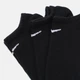 Набор женских носков коротких хлопковых Nike Value No Show SX2554-001 34-38 (S) 3 пары Черный (659658575585) - изображение 4