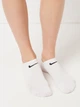 Набор женских носков коротких Nike Value No Show SX2554-901 38-42 (M) 3 пары Белый/Черный/Серый (659658576902) - изображение 2