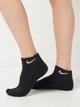 Набор женских носков коротких хлопковых Nike U Nk V Cush Ankle Value SX4926-901 38-42 3 пары Белый/Черный/Серый (887232701130) - изображение 4