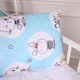 Подушка антиаллергенная MirSon Kids Time 20-0044 Cats and bunnies 40x60 Хлопок Низкий (2200009666506) - изображение 1