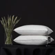 Подушка MirSon №1015 Silver Cloud хлопок низкий 50x70 см (2200010362954) - изображение 4