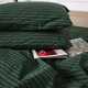 Наволочка MirSon Бязь 17-0612&nbsp;Stripe&nbsp;Emerald 40х40 см (2200008201975) - изображение 3