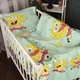 Наволочка детская MirSon Kids Time 17-0688 Спанч Боб и Патрик 40х40 см Бязь (2200010252842) - изображение 2
