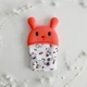Подарочный набор для девочки с именной игрушкой грызунком Лисичка оранжевая на рождение, выписку, крестины - изображение 5
