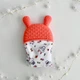 Подарочный набор для девочки с именной игрушкой грызунком Лисичка оранжевая на рождение, выписку, крестины - изображение 6