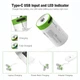 2 Батарейки аккумуляторные CR2 с USB TYPE-C 300mAh Smartoools 3.7V + кабель (Блистер) (16223-2) - изображение 4