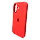 Чохол для смартфона Silicone Full Case AA Open Cam for Apple iPhone 16 18,Peach (FullOpeAAi16-18) - изображение 3