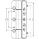 Петля дверная Simonswerk Siku RB 5010 3D MSTS черная - изображение 4