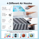 Портативний кишеньковий насос з ліхтариком Baseus PocketGo Portable Air Pump 1600mAh - зображення 7