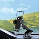 Автотримач Proove Longway Plaid Suction Type Car Mount Black - зображення 6