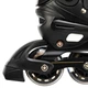 Роликовые коньки раздвижные Banwei 129 размер 31-34 Black-Gold - изображение 9