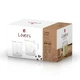 Набор стеклянных чашек Bergner Coffee & tea lovers 230 мл х 2 шт (BG-20115-MM) - изображение 3