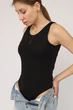 Боди женский S цвет черный bebe PLUS ЦБ-00272303 - изображение 2