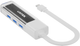 USB-хаб Unitek Bi-Directional Hub with Detachable Cable White (H1319AWH01) - зображення 2