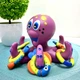 Розвиваюча іграшка Limo Toy для ванної Восьминіг-кільцеброс 17см Фіолетова (AQ 0001) - зображення 8