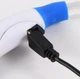 Влагостойкий ошейник для крупных и мелких собак, светится в темноте, LED, с зарядкой USB, Supretto, размер L - 50 см - изображение 9