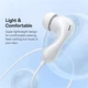 Проводные наушники с микрофоном Baseus Encok CZ20 Type-C (A00171400213-00) White - изображение 6