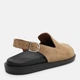 Женские сандалии замшевые Ashoes Клоги 008 41 26 см Нюд (ROZ6501005839) - изображение 5