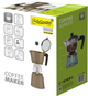 Гейзерная кофеварка Maestro Espresso Moka Алюминиевая Brown 450 мл (MR-1666-9-BROWN) - изображение 6