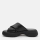 Женские шлепанцы кожаные PARADIZE SHOES SL-1300 41 26.7 см Черные (ROZ6501062272) - изображение 4
