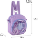 Сумка-рюкзак дитяча Kite Kids Cuty 16.5х15х7 Рожева (K25-2620) - зображення 2