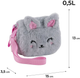 Сумка дитяча Kite Kids Fluffy Cat 15х13х3.5 Сіра (K25-2710-3) - зображення 2