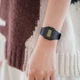 Наручные часы Casio F-91WG-9Q Черные\Черно-Золотистый экран - изображение 5