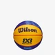 Мяч баскетбольный Wilson FIBA 3X3 MINI BSKT PARIS 2024 Оранжевый Синий size 3 (WZ3015101XB3 3) - изображение 1