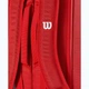 Чехол Wilson SUPER TOUR WILSON RED 6PK 2025 Красный 76 x 21 x 50 (WR8036801001) - изображение 6