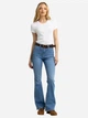 Jeansy dzwony damskie z wysokim stanem Big Star Sophie 343 W32-L30 Błękitne - obraz 4