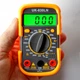 Мультиметр DT-830 LN з підсвічуванням та звуком ABaTap до 750 В Помаранчевий, тестер для вимірювання напруги - зображення 2