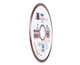Диск алмазный отрезной Distar Hard ceramics 1A1R 180мм керамика, керамогранит, мрамор 11120048014 - изображение 3