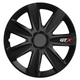 Ковпаки на колеса R13 Versaco GTX Carbon Black чорного кольору - зображення 1