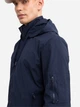 Kurtka wiatrówka męska z kapturem Big Star Travello 403 L Granatowa - obraz 6