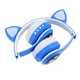 Беспроводные Bluetooth наушники с ушками Cat Ear VZV-23M с LED подсветкой - изображение 2
