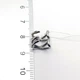 Серьга серебро 925° 1,24г. кафа родий (913-2422Р) - изображение 6