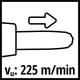 Насадка – цепная пила к косе Einhell GE-НН 18/45 Li T (3410835) - изображение 8