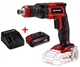 Аккумуляторная отвертка Einhell TE-DY 18 Li - Solo для гипсокартона : с АКБ 18V 2,5 Ah + ЗУ, 4000 об/хв, 4.5H*m - изображение 1