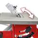 Потужна стаціонарна циркулярна пила (настільна циркулярка) Einhell TC-TS 8 I : 500 Вт, 200мм круг, 2950 об/хв (4340412) - зображення 3