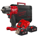 Гайковерт высокомоментный MILWAUKEE 1/2" (881 Нм) с кольцом M18 FMTIW2F12-502X - изображение 1