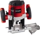 Электрический ручной столярный фрезер по дереву Einhell TC-RO 1155 E 1100 Вт 6-8 цанга, 30000 об/мин, электрофрезер (4350470) - изображение 1
