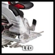 Пила циркулярная аккумуляторная Einhell TE-CS 18/190 Li-Solo New (4331210) - изображение 6