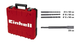 Мощный электрический перфоратор Einhell TC-RH 620 4F Kit : 620 Вт, 2.2 Дж, 1250 об/мин, 5200уд/мин - изображение 4